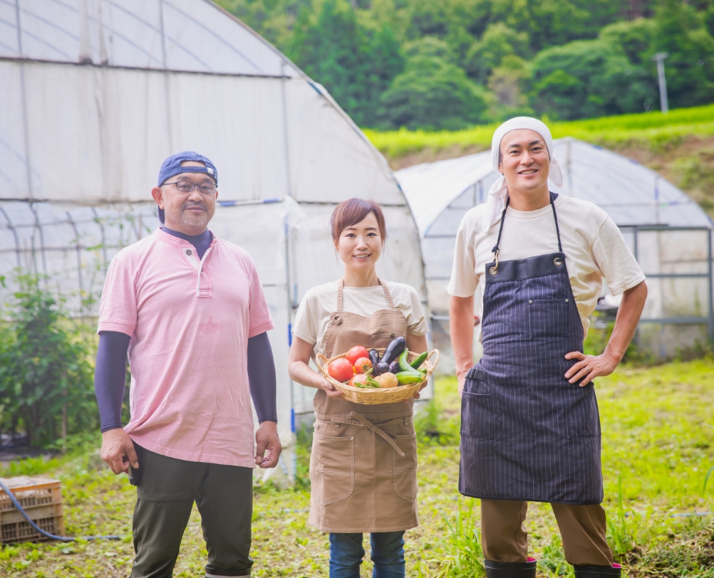 産地・地域貢献のために