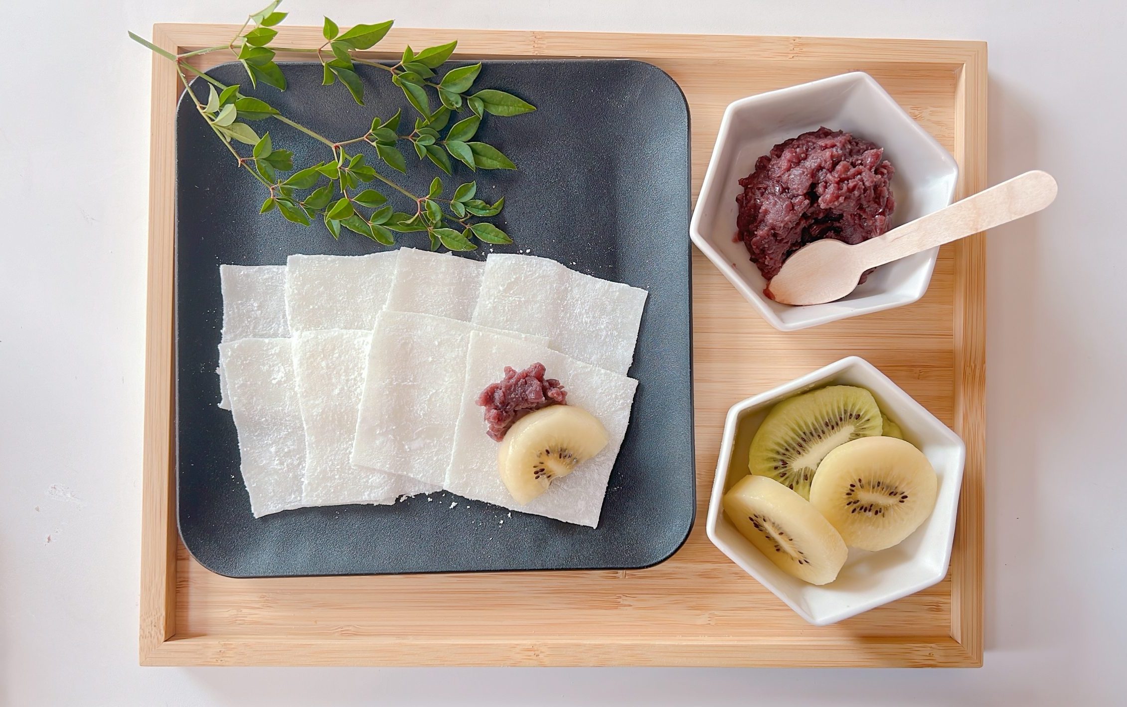 自分で包むフルーツ大福