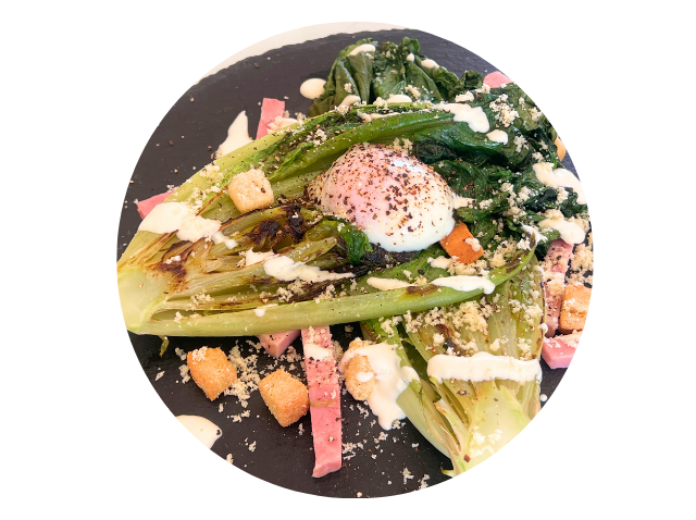 ロメインレタスのグリル